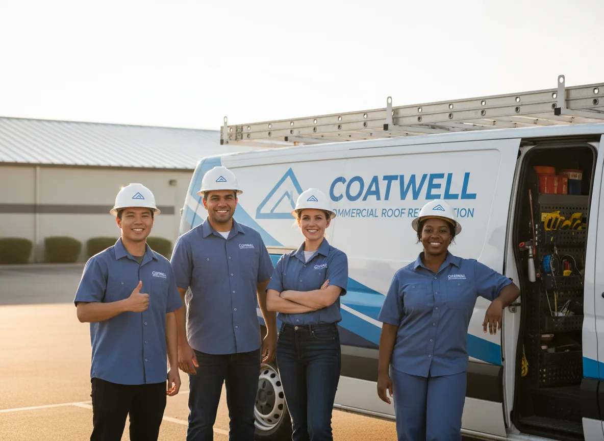 Commercial roof coating company in Winston, GA